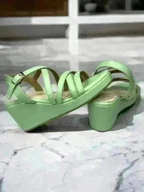 Pure Pastel Green Wedges - cunei